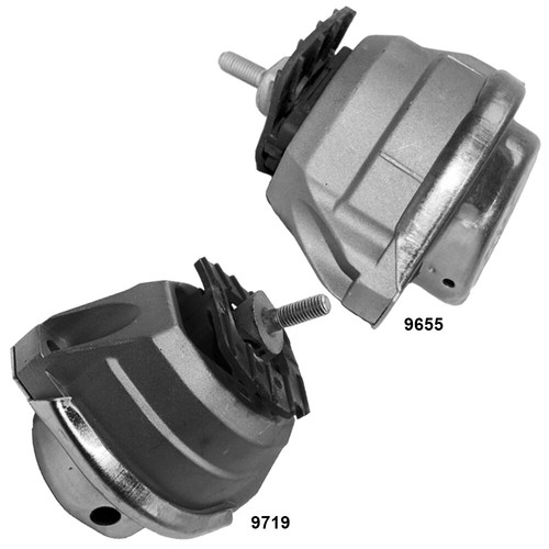 Front Right & Front Left Engine Motor Mounts 2Pcs Set for BMW 525I