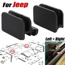 For Jeep Sunrider Soft Top Front Side Bow Latch Both Sides Left + Right Full Set