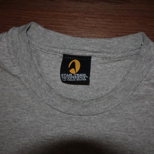 Star Trek The Experience Las Vegas Hilton Vintage Grey T-Shirt Gr. XL '97 Made US - Bild 7 von 9