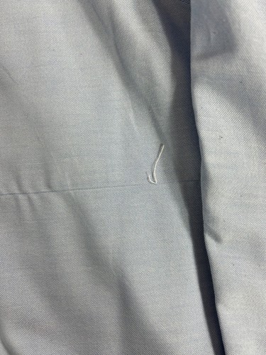 US Polo Assn, Men's Plain Light Blue Long Sleeved Shirt, Size Large - Used - Picture 5 of 7