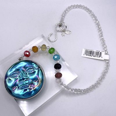 Kirks Folly Rainbow Bridge Seaview Moon Shimmer Ornament - Silvertone - NWT