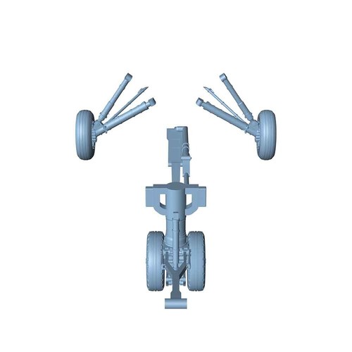 Yao's Studio LY72267A 1/72 Model Upgrade Parts USAF  A-7 Corsair Undercarriage - Picture 4 of 4