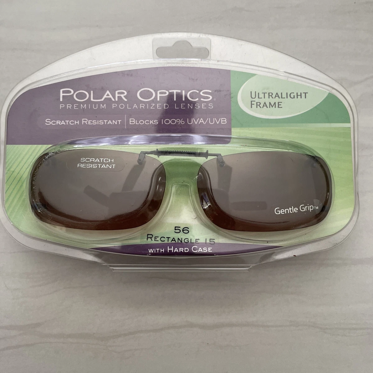 Polar Optics Premium Polarized Clip On Scratch Resistant