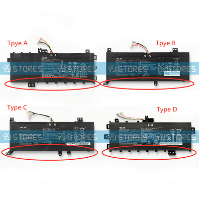Genuine B21N1818 B21N1818-2 B21N1818-3 Battery for Asus X512UF X512FB X712FA 