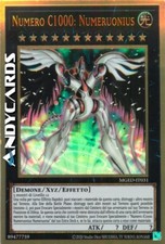 NUMERO C1000: NUMERUONIUS (Number Numerounius) Rara Oro Premium MGED IT031 • Unl