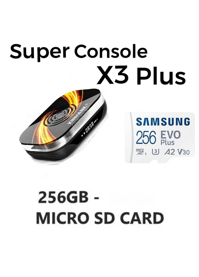 KINHANK SUPER CONSOLE X3 PLUS 256GB SD CARD UPGRADE/REPLACEMENT