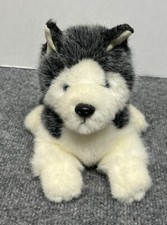 Russ Blizzard Jr Siberian Husky Puppy 8" Plush Gray White Alaskan Malamute