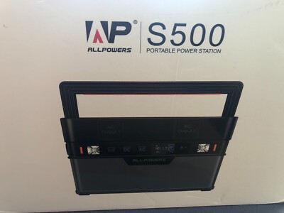 NEW Allpowers S500 Portable Power Station 606Wh AP-SS-007 | eBay 