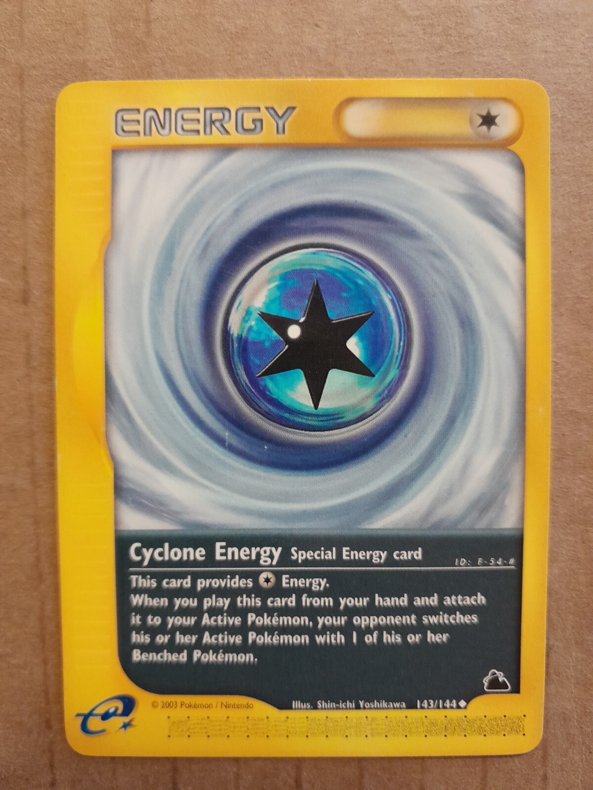 Pokemon Cyclone Energy 143/144 Skyridge e-Reader NM-MT See Pictures