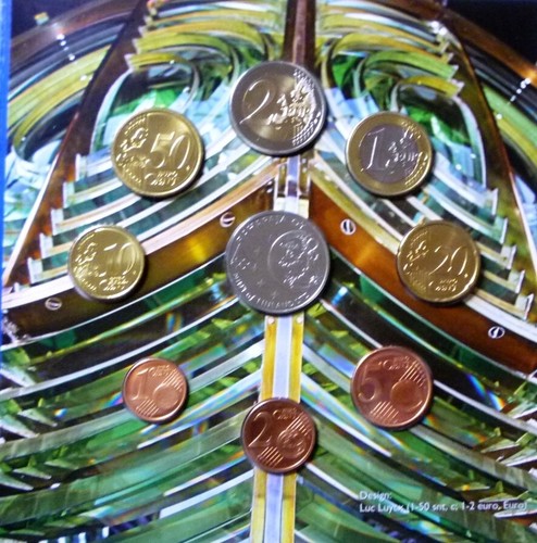 2007 FINLAND - OFFICIAL EURO MINT BU SET (8) w/ 2 BI-METAL & MINT TOKEN - BEAUTY - Picture 3 of 12