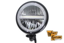 5-3/4" Bates Style LED Headlamp Knuckle Pan Shovel TC-88 EVO Indian Sportster M8