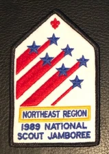 Boy Scout Patch - 1989 National Jamboree patch - NorthEast Region