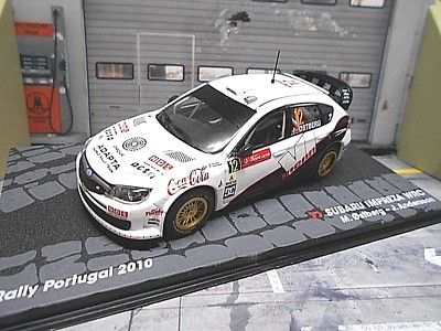 SUBARU Impreza WRC WM Rallye Portugal 2010 #12 Ostberg IXO Altaya S-Pr 1:43 