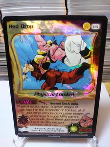 Dbz Ccg Dragon Ball Z Super Red Drop 115 Rare Foil Fusion Saga Score 2003 Ebay