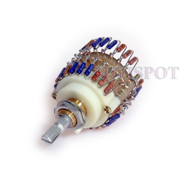 23 Steps Ladder Type Attenuator stere Volume potentiometer 10k/50K/250K