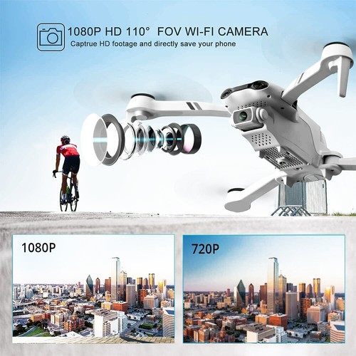 Mini Faltbar WiFi FPV Drohne Mit 8K-HD Kamera Selfie RC Quadrocopter Drone DE - Bild 9 von 21
