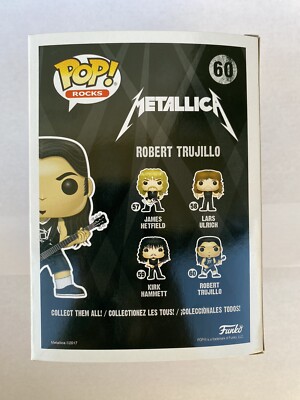Funko Pop metallica Black Album Coffret Collector edition special