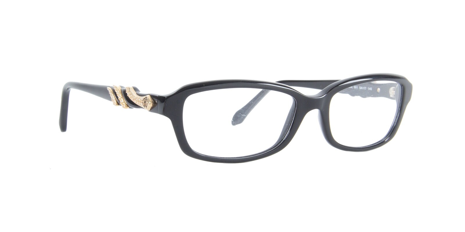 Roberto Cavalli Atik RC844 001 Black Plastic Eyeglasses Frame 54-17-140 RC0844 30690₽