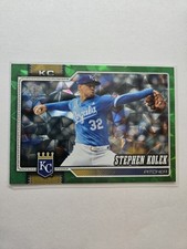 2026 Topps Series 1 - Stephen Kolek #48 Green Diamante Foil SP /99 Royals AA69