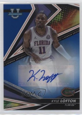 2022 Bowman U Best of 2022-23 Blue Refractor 42/150 Kyle Lofton #BOA-KL Auto s1i