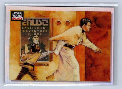 2023 Topps Chrome Star Wars Galaxy Enlist! Refractor #32