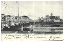 67 Strasbourg Sporeninsel With Small Rhine Bridge