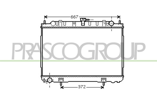 KüHler WasserküHler MotorküHler Passend FüR Nissan X-Trail T30 2.2 Dci 4X4-image