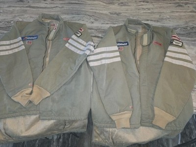 2 Simpson Racing Jackets lined size Medium SFI MANUFACTURER CERTIFIED 3-2A/5