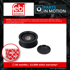 Aux Belt Idler Pulley fits MERCEDES VITO 638, W639 3.2 3.5 3.7 2.2D 1999 on Febi