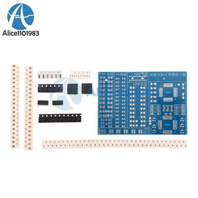 SMT SMD Component Welding Practice Soldering   Kit Resitor Diode Transistor #zb