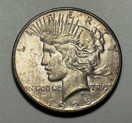 1926 S PEACE DOLLAR BU