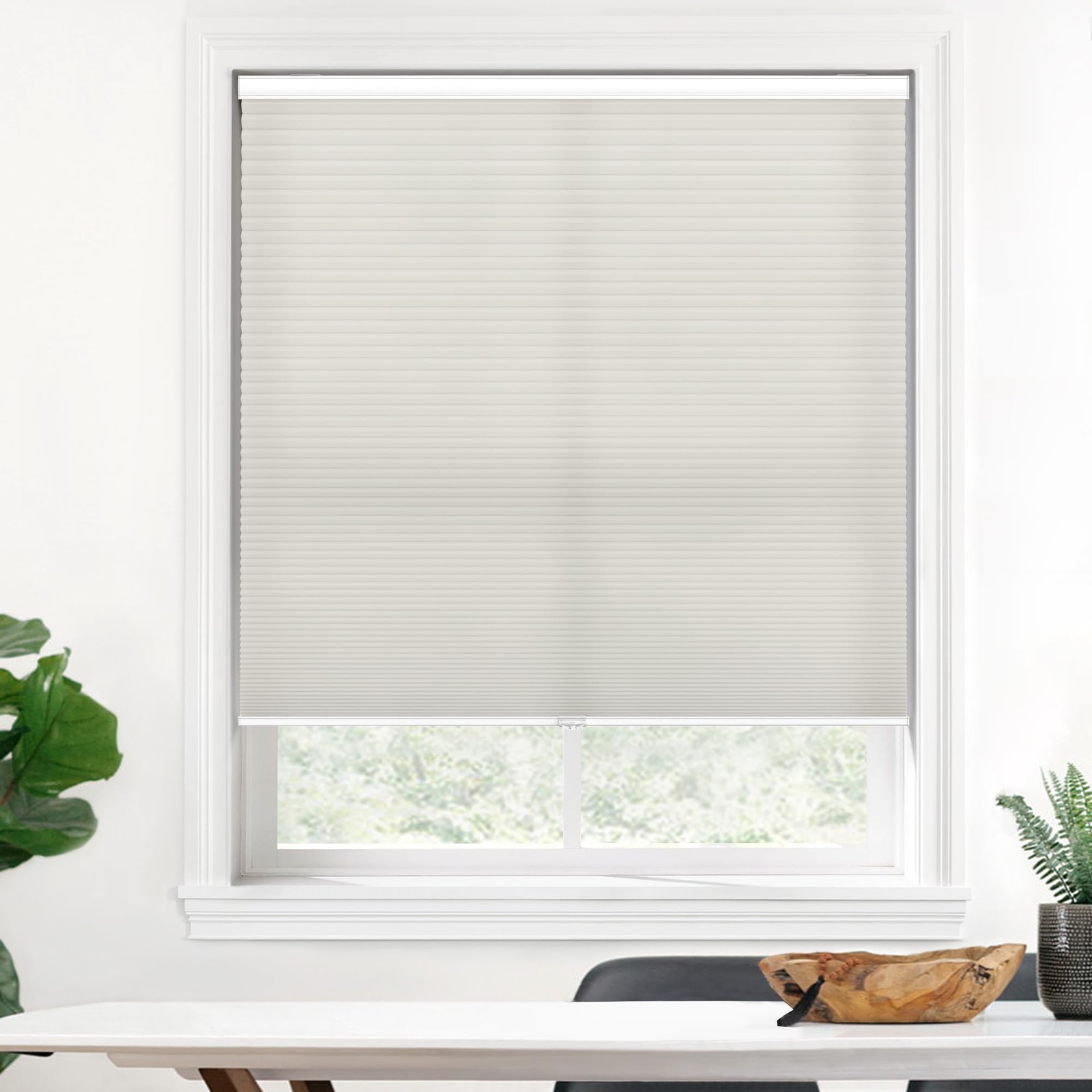 , Light Filtering Honeycomb Shades With 1.5 Inch Cell...