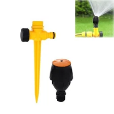 360° Rotation Auto Irrigation System Garden Lawn Sprinkler Patio Save Water