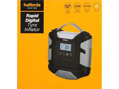 #ad #ad HALFORDS RAPID DIGITAL TYRE INFLATOR SS:02 GBP 39.99