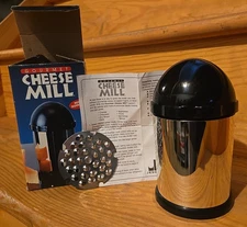 Vintage Jesco GOURMET CHEESE MILL Coarse and Fine Blades All Purpose Grater