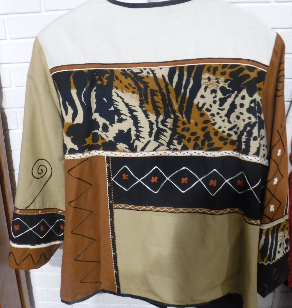 Indigo Moon Women's Multi Patchwork Embroidered J… - image 3