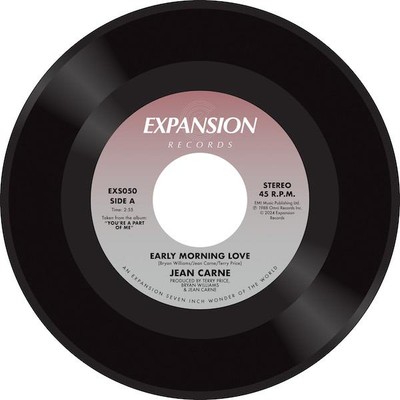 JEAN CARNE Early Morning Love / Heartache - New 80s Soul 45 (Expansion) 7'' Vinyl