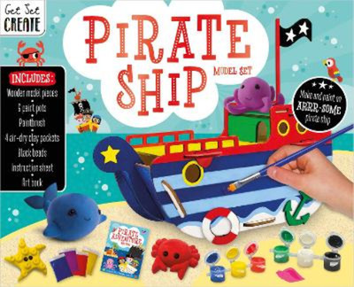 Make Believe Ideas Pirate Ship Model Set (Gebundene Ausgabe)