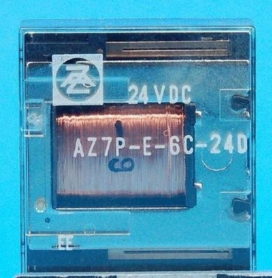 American Zettler - AZ7-4C-24DE - 24VDC 4PDT-2Amp Dry Circuit Relay, New