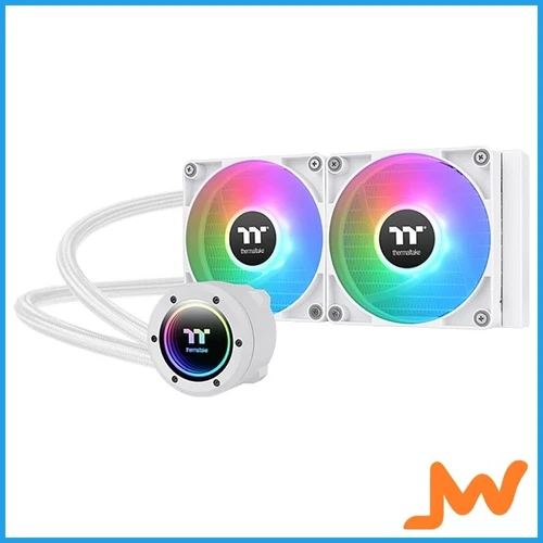 Thermaltake TH240 V2 ARGB Sync All-In-One Liquid CPU Cooler - Snow Edition