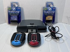 Cadaco Buzztime Home Trivia System Bundle Console, 2 New Games, Controllers