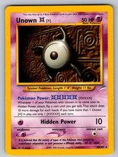 UNOWN [X] 30/105 RARE NEO DESTINY POKEMON UNLIMITED LIGHTLY PLAYED on eBay