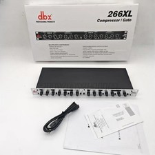 dbx 266xs Dual Channel Compressor Gate Dynamics Processor w/ Side Chain Insert