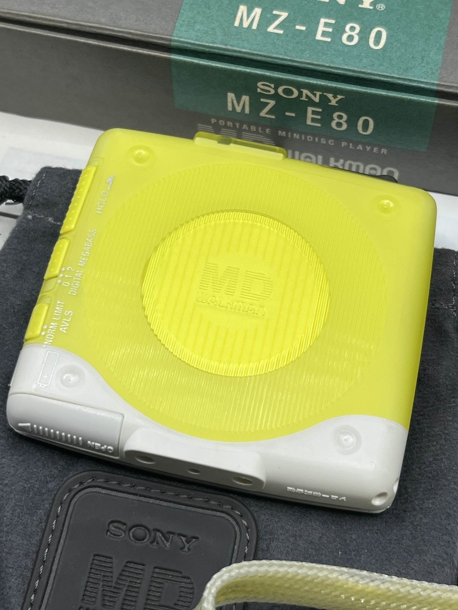 SONY MD ウォークマン MZ-E80 1897 SONY MZ-E80 MD Walkman Portable Minidisc Player Silver