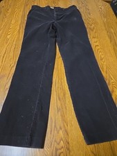 Vintage custom Corduroy men's pants 32x30 dark brown