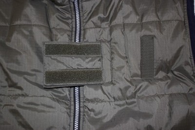 Vintage Quiksilver Vest Mens XL Reversible Puffer Nylon Fleece