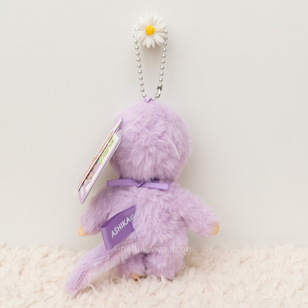 Monchhichi Tochigi Ashikaga Flower Park Limited Keychain Bag Charm