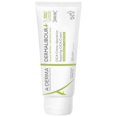 A-DERMA Dermalibour+ CICA - Repairing Cream 100 ml ist eine reinigende, reparier