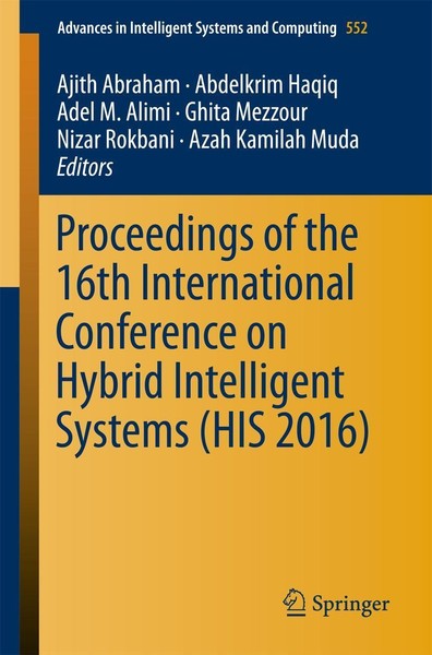 Proceedings Of The 16Th International Conference On Hybrid Intelligent Systems (-image