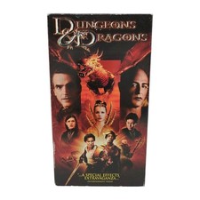 Dungeons & Dragons VHS 2001 Justin Whalin Marlon Wayans New Line Cinema Film